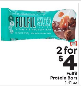 Weis Markets Fulfil protein bars offer