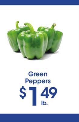 Price Rite Green peppers offer