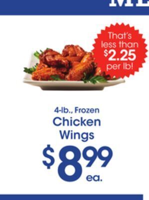 Price Rite Chicken wings offer