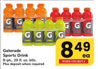 ACME Gatorade sports drink offer