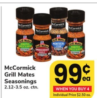 ACME Mccormick grill mates seasonings offer