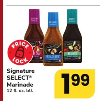 ACME Signature select® marinade offer