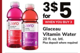 ACME Glaceau vitamin water offer