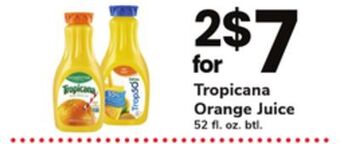 ACME Tropicana orange juice offer