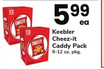 ACME Keebler cheez-it caddy pack offer