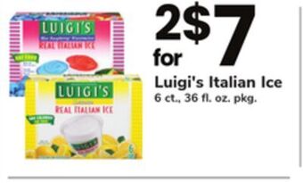 ACME Luigi's italian ice offer