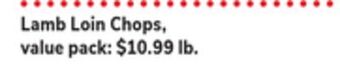 ACME Lamb loin chops offer