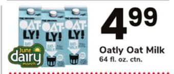 ACME Oatly oat milk offer