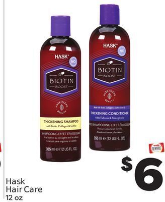 Weis Markets Hask hair care offer