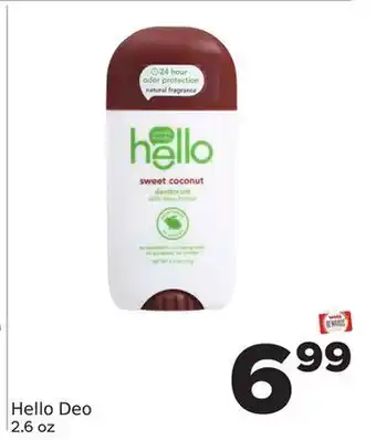 Weis Markets Hello deo offer