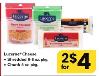ACME Lucerne® cheese offer