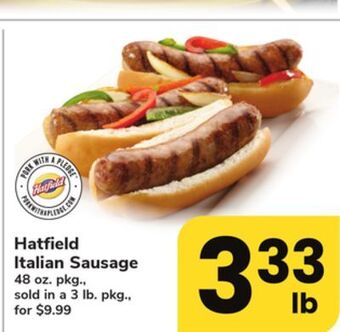 ACME Hatfield italian sausage offer