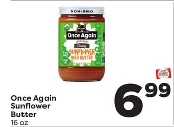 Weis Markets Once again sunflower butter offer