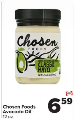 Weis Markets Chosen foods avocado oil offer