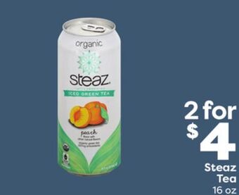 Weis Markets Steaz tea offer
