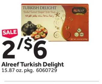 Stop&Shop Alreef turkish delight offer