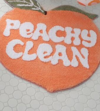 JC Penney Forever 21 novelty bath rugs offer