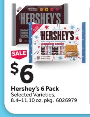 Stop&Shop Hershey's 6 pack offer