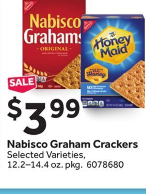 Stop&Shop Nabisco graham crackers offer