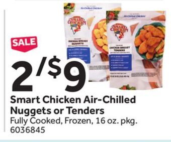 Stop&Shop Smart chicken air-chilled nuggets or tenders offer
