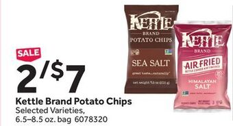 Stop&Shop Kettle brand potato chips offer