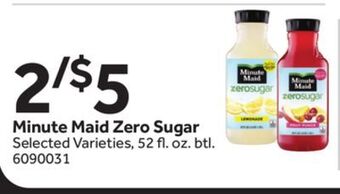 Stop&Shop Minute maid zero sugar offer