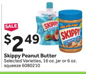 Stop&Shop Skippy peanut butter offer