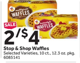 Stop&Shop Stop & shop waffles offer