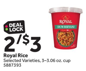 Stop&Shop Royal rice offer