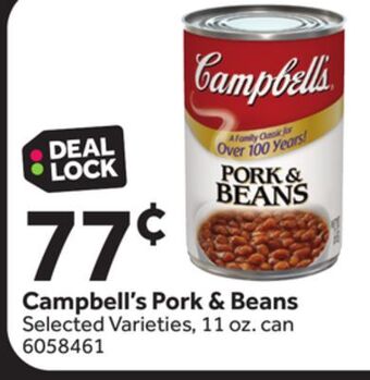 Stop&Shop Campbell's pork & beans offer