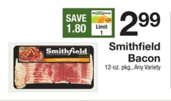 The Fresh Grocer Bacon offer