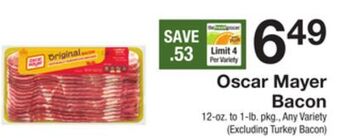 The Fresh Grocer Bacon offer