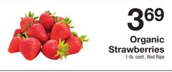 The Fresh Grocer Organic strawberries offer