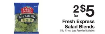 The Fresh Grocer Salad blends offer