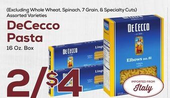 DeCicco & Sons Pasta offer