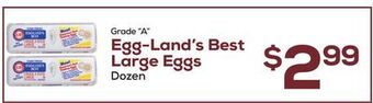 DeCicco & Sons Egg-land's best large eggs offer