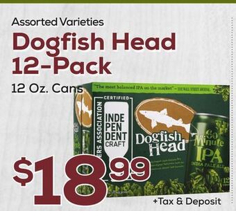 DeCicco & Sons Dogfish head 12-pack offer