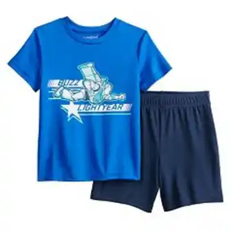 Kohl's Disney/pixar toy story toddler boy buzz lightyear tee & shorts set by jumping beans® offer