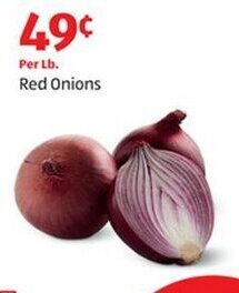 Aldi Red Onions offer