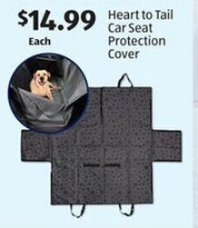 Aldi Heart to Tail Car Seat Protection Cover offer