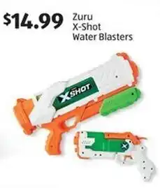 Aldi Zuru X-Shot Water Blasters offer