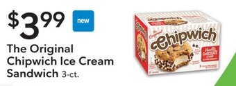 Publix The Original Chipwich Ice Cream Sandwich 3-ct. offer