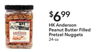 Publix HK Anderson Peanut Butter Filled Pretzel Nuggets 24-oz offer