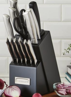 JC Penney Cuisinart classic 15-pc. stainless steel cutlery set offer