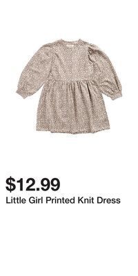 TJ Maxx Little girl printed knit dress offer