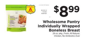 ShopRite Individually wrapped boneless breast offer