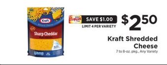 ShopRite Shredded cheese offer