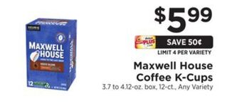 ShopRite Coffee k-cups offer