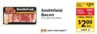 ShopRite Bacon offer
