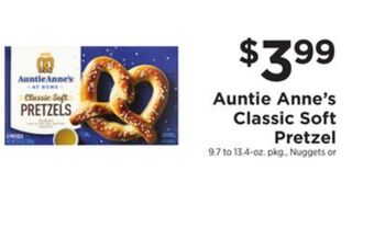 ShopRite Classic soft pretzel offer